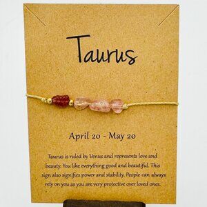 Taurus Stone Bracelet - NWT